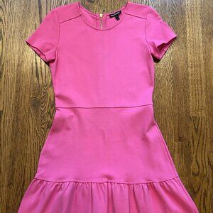 JUICY COUTURE PINK DROP WAIST DRESS - SMALL